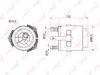 LYNXauto LF-998M Fuel filter